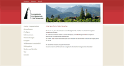 Desktop Screenshot of maienfeld-reformiert.ch